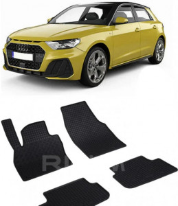 Audi A1 Gb, Hatchback, fabricat din 07.2018 - Prezent, set covorase auto dedicate, din cauciuc 100% Premium accesorii pentru autoturismul tau - masina v157342