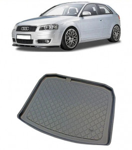 Audi A3 8P Hatchback din 05.2003 - 01.2013 *2, Tavita Pentru Portbagaj Lux Premium Dedicata, accesorii pentru autoturismul tau - masina v198764