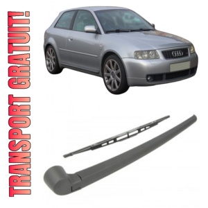Audi A3 Brat stergator pentru luneta spate cu lamela 330 mm, compatibil cu Audi A3 fabricat intre 1996-2003, calitate extra