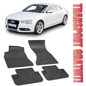 Audi A5 8T3, Coupe, fabricat din 01.2008 - 09.2016, set covorase auto dedicate, din cauciuc 100% Premium