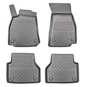 Audi A7 C8, Sportback, Din 02.2018 - Prezent , Set Covorase Auto Tip Tavita Premium 3D, din cauciuc accesorii pentru autoturismul tau - masina v174035