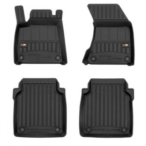 Audi A8 D4 Din 01.2010 - 09.2013, Sedan, Ampatament Lung , Set Covorase Auto Tip Tavita Premium 3D, din cauciuc accesorii pentru autoturismul tau - masina v163688