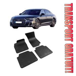 Audi A8 (D5) (2018-), inclusiv hybrid Set 4 covorase auto cauciuc Urban Line