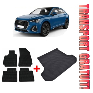 Audi Q3 II Phev din 01.2021 - Prezent Suv Portbagaj Superior *1, Set Covorase + tavita portbagaj auto