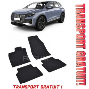 Audi Q4 E-Tron fabricat din 07.2021 - Prezent, Suv, Portbagaj Inferior, set covorase auto dedicate, din cauciuc 100% Premium - Transport Gratuit