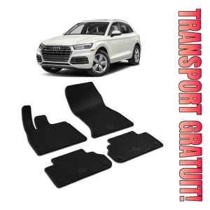 Audi Q5 (2017-2025), inclusiv hybrid Set 4 covorase auto cauciuc Urban Line