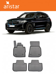 Bmw IX3 G08, Suv, Din 01.2021 - Prezent, Electric , Set Covorase Auto Tip Tavita Premium 3D, din cauciuc accesorii pentru autoturismul tau - masina v175151