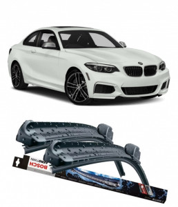 Bmw Seria 2 Set 2 stergatoare parbriz Bosch Bosch Aerotwin 55 cm/45 cm compatibile cu Bmw 2 Convertible (F23) din 2014-2021 (55 cm / 45 cm) accesorii pentru autoturismul tau - masina v121667