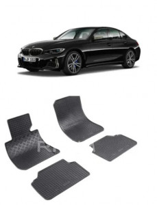 Bmw Seria 3 E91, Combi, fabricat din 09.2005 - 11.2012, set covorase auto dedicate, din cauciuc 100% Premium accesorii pentru autoturismul tau - masina v156254