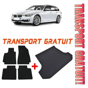 Bmw Seria 3 F31 din 12.2012 - 02.2019 Combi *2 , Set Covorase + tavita portbagaj auto
