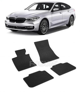Bmw Seria 6 G32, Gran Turismo, fabricat din 11.2017 - Prezent, set covorase auto dedicate, din cauciuc 100% Premium accesorii pentru autoturismul tau - masina v161247
