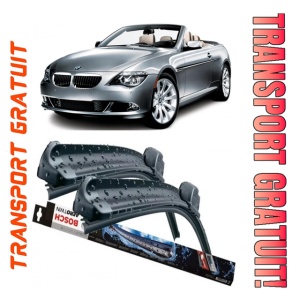 Bmw Seria 6 Set 2 stergatoare parbriz Bosch Bosch Aerotwin 60 cm/57.5 cm compatibile cu Bmw 6 Convertible (E64) din 2004-2010 (60 cm / 57.5 cm)