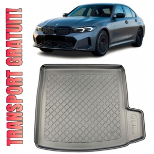 BMW Seria Tavita pentru portbagaj compatibila BMW Seria 3 G20 PHEV fabricatie 07.2019 - prezent, caroserie sedan, portbagaj superior, podea variabila in pozitie superioara