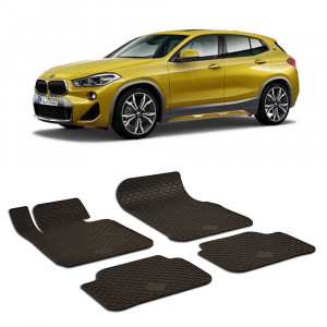 BMW X2 (F39), inclusiv hybrid (2017-) Set 4 covorase auto cauciuc Urban Line accesorii pentru autoturismul tau - masina v238194