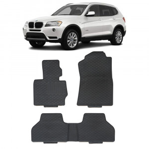 Bmw X3 (F25) (2010-2017) Set 5 covorase auto cauciuc Exclusive Line