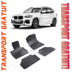 Bmw X3 F25, Suv, fabricat din 11.2010 - 10.2017, set covorase auto dedicate, din cauciuc 100% Premium