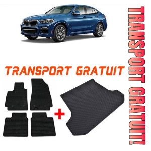 Bmw X4 G02 Suv din 04.2018 - Prezent *3, Set Covorase + tavita portbagaj auto
