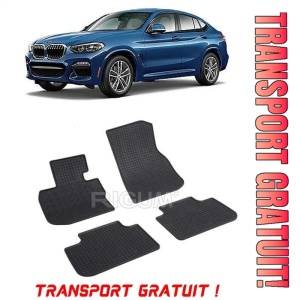 Bmw X4 G02, Suv, fabricat din 04.2018 - Prezent, set covorase auto dedicate, din cauciuc 100% Premium - Transport Gratuit