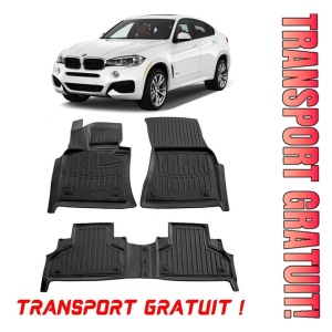Bmw X6 (F16) (2014-2019) Set covorase auto cauciuc G.Modern Line 3D transport gratuit