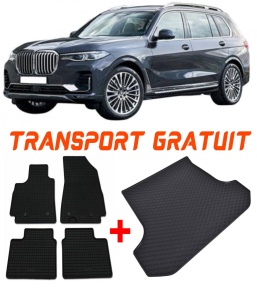 BMW X7 Set Covorase + tavita portbagaj auto BMW X7 G07 fabricatie 03.2019 - prezent, caroserie suv accesorii pentru autoturismul tau - masina v656
