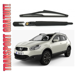 Brat stergator pentru luneta spate cu lamela 305 mm Nissan Qashqai I 02.07-12.13
