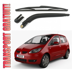 Brat stergator pentru luneta spate cu lamela 350 mm Mitsubishi Colt VI 06.04-06.12