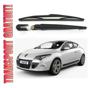 Brat stergator pentru luneta spate cu lamela 350 mm Renault Megane III 11.08-