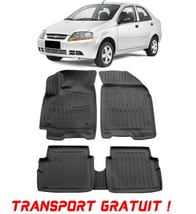 Chevrolet Aveo (T250) (2005-2011) Set covorase auto cauciuc G.Modern Line 3D transport gratuit accesorii pentru autoturismul tau - masina v50604
