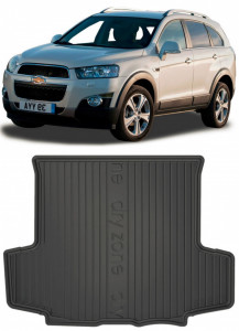 Chevrolet CaptIVa din 2006 - 09.2018 Suv Rand 3 Culcat *1, Tavita Pentru Portbagaj Lux Premium Dedicata, accesorii pentru autoturismul tau - masina v181589