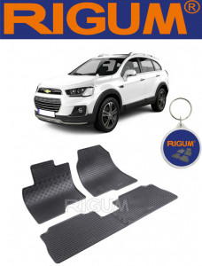ChEVrolet CaptIVa, Suv, fabricat din 2006 - 09.2018, set covorase auto dedicate, din cauciuc 100% Premium accesorii pentru autoturismul tau - masina v157878