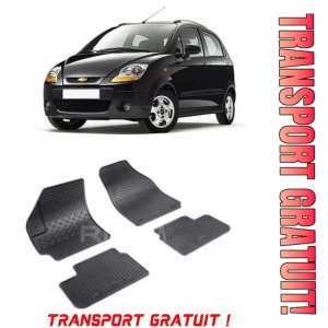 ChEVrolet/Daewoo Matiz, Hatchback, fabricat din 05.2005 - 01.2010, set covorase auto dedicate, din cauciuc 100% Premium - Transport Gratuit