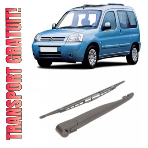 Citroen Berlingo MPV Brat stergator pentru luneta spate cu lamela 400 mm, compatibil cu Citroen Berlingo MPV van fabricat intre 1997-2011, calitate extra