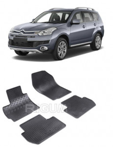 Citroen C-Crosser, Suv, fabricat din 03.2007 - 08.2012, set covorase auto dedicate, din cauciuc 100% Premium accesorii pentru autoturismul tau - masina v158477