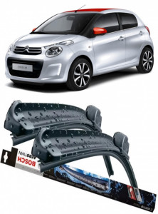 Citroen C1 Set 2 stergatoare parbriz Bosch Bosch Aerotwin 65 cm/65 cm compatibile cu Citroen C1 II (Pa_, Ps_) din 2014 (65 cm / 65 cm) accesorii pentru autoturismul tau - masina v128098