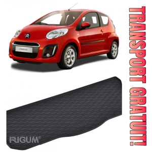 Citroen C1 Tavita pentru portbagaj din cauciuc, compatibila Citroen C1 II fabricatie 07.2014 - prezent, caroserie hatchback