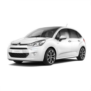 Citroen C3 II, Hatchback, Din 2009 - 12.2016 , Set Covorase Auto Tip Tavita Premium 3D, din cauciuc accesorii pentru autoturismul tau - masina v171021
