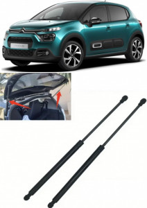 Citroen C3 III Set 2 amortizoare pentru portbagaj / haion Krosno compatibil cu Citroen C3 III Hatchback fabricat intre 2016 accesorii pentru autoturismul tau - masina v87785