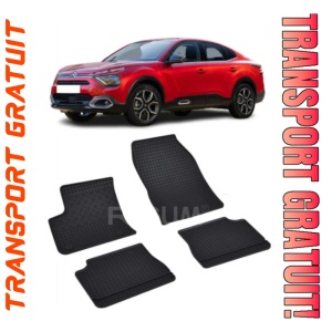 Citroen C4 E-X fabricat din 10.2022 - Prezent, Suv, set covorase auto dedicate, din cauciuc 100% Premium