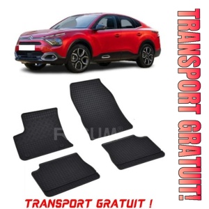 Citroen C4 II, Hatchback, fabricat din 10.2010 - 03.2018, set covorase auto dedicate, din cauciuc 100% Premium - Transport Gratuit