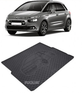 Citroen C4 Picasso II Van din 07.2013 - 11.2020, Tavita Pentru Portbagaj Lux Premium Dedicata, Portbagaj Inferior *2 accesorii pentru autoturismul tau - masina v195585