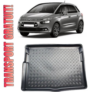 Citroen C4 Picasso II Van din 07.2013 - 11.2020, Tavita Pentru Portbagaj Lux Premium Dedicata, Portbagaj Inferior *1