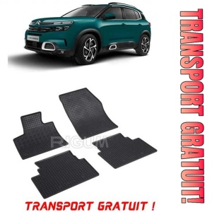 Citroen C5 I, Hatchback, fabricat din 2000 - 2008, set covorase auto dedicate, din cauciuc 100% Premium - Transport Gratuit