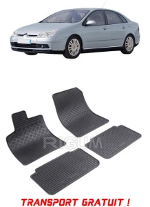 Citroen C5 II, Sedan, fabricat din 2008 - 05.2017, set covorase auto dedicate, din cauciuc 100% Premium - Transport Gratuit accesorii pentru autoturismul tau - masina v40399