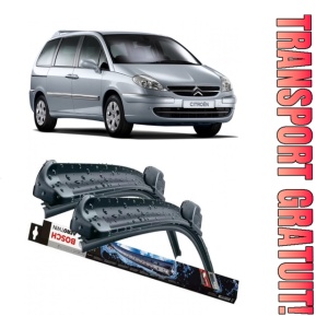 Citroen C8 Set 2 stergatoare parbriz Bosch Bosch Aerotwin compatibile cu Citroen C8 2002 (65 cm / 65 cm)