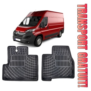Citroen Jumper III 2006 - 2010 Set 2 covorase auto din cauciuc tip tavita premium line 3D