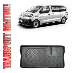 Citroen Jumpy III Spacetourer Van din 01.2016 - Prezent, Tavita Pentru Portbagaj Lux Premium Dedicata, Ampatament L2 Mediu In Spatele Randului 3 *2