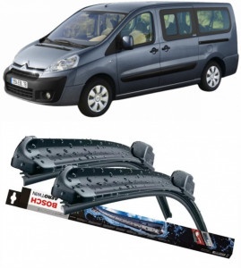 Citroen Jumpy Set 2 stergatoare parbriz Bosch Bosch Aerotwin compatibile cu Citroen Jumpy 2006-2016 (65 cm / 50 cm) accesorii pentru autoturismul tau - masina v120822