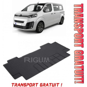 Citroen Spacetourer, Van, fabricat din 01.2016 - Prezent, Rand 2, Masina Are 6 Locuri, set covorase auto dedicate, din cauciuc 100% Premium - Transport Gratuit