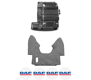 Covoras Camion Tir DAF 95 XF din 1997-2002, Auto, 4x Stickere auto cu DAF