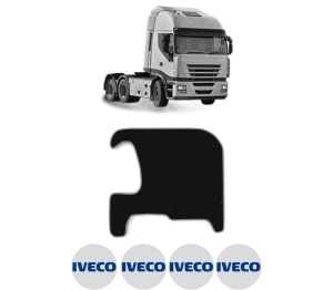 Covoras Camion Tir Iveco STRALIS II din 2012-2017, Auto, 4x Stickere auto cu Iveco